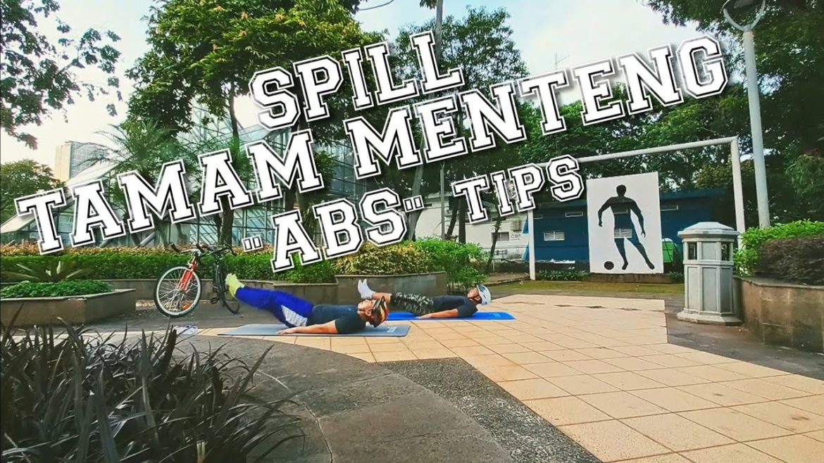 ABS TIPS in Garden #tipssehat #abs#gym#latihanperut##tamanmenteng