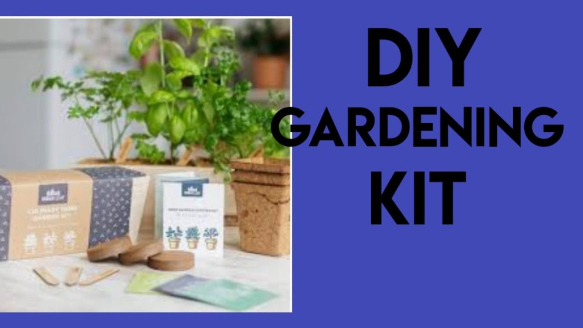 DIY Gardening Kit ll Handmade kit ll With all supplies ll crafty hub