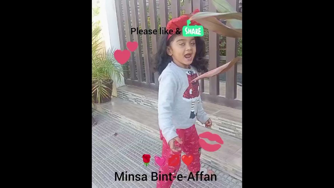 Minsa walking in Garden