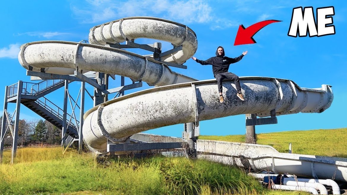 I Bought a Waterslide from an Abandoned Waterpark!