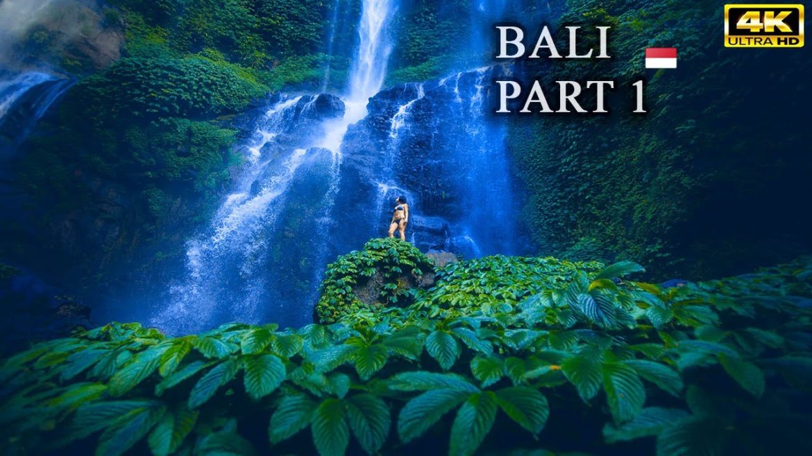 Bali Part 1 Indonesia 🇮🇩 4k ULTRA HDR Relaxing video Nature - Paradise of Asia