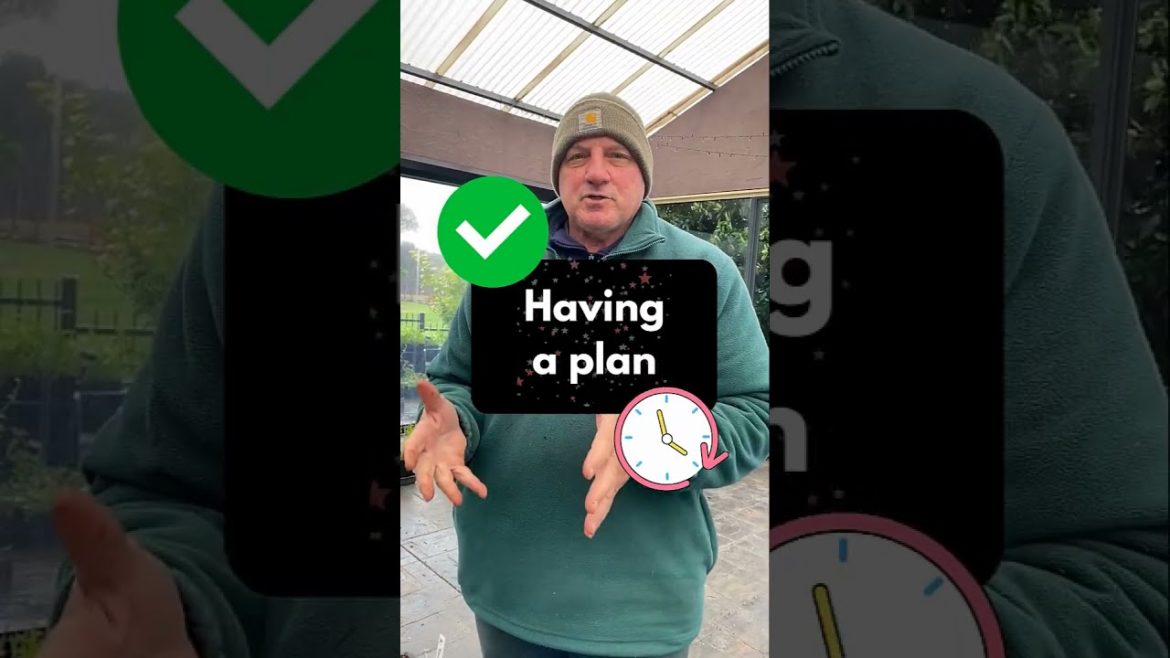 ⏰ PLANNING ahead for a SUCCESSFUL vegetable garden #shorts