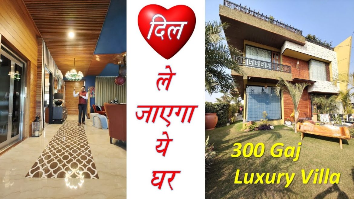 Modern House Design | 300 Gaj House Design with Garden Aerocity Mohali | Luxury House Tour