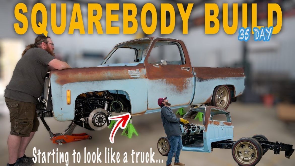 Our 35 day squarebody build is taking shape #MississippiMud Our 35 day squarebody build is taking shape #MississippiMud