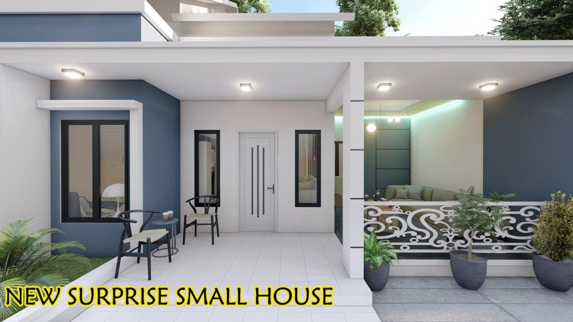 New Surprises for a small house, New Concept House Design Small House for you | Outdoor living Room