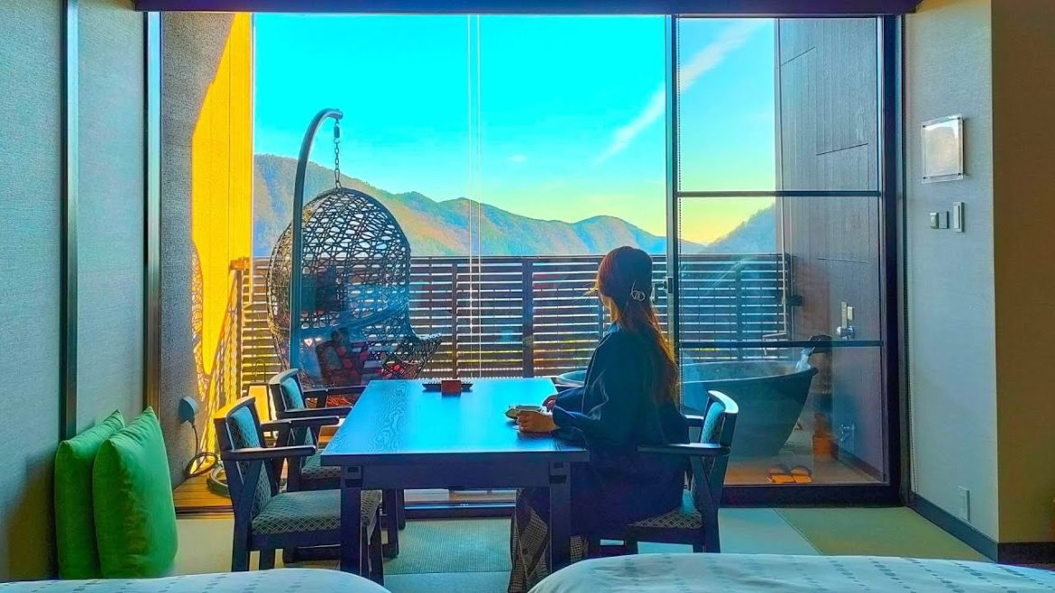 Japan's Famous Hot Spring & Private Onsen in Ryokan in Hakone Japan😴🛌$247