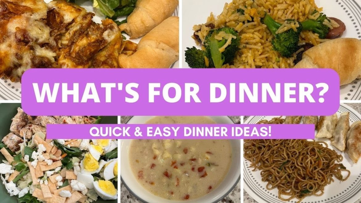 What's for Dinner? | Quick Tortellini Bake | Easy Dinner Ideas!