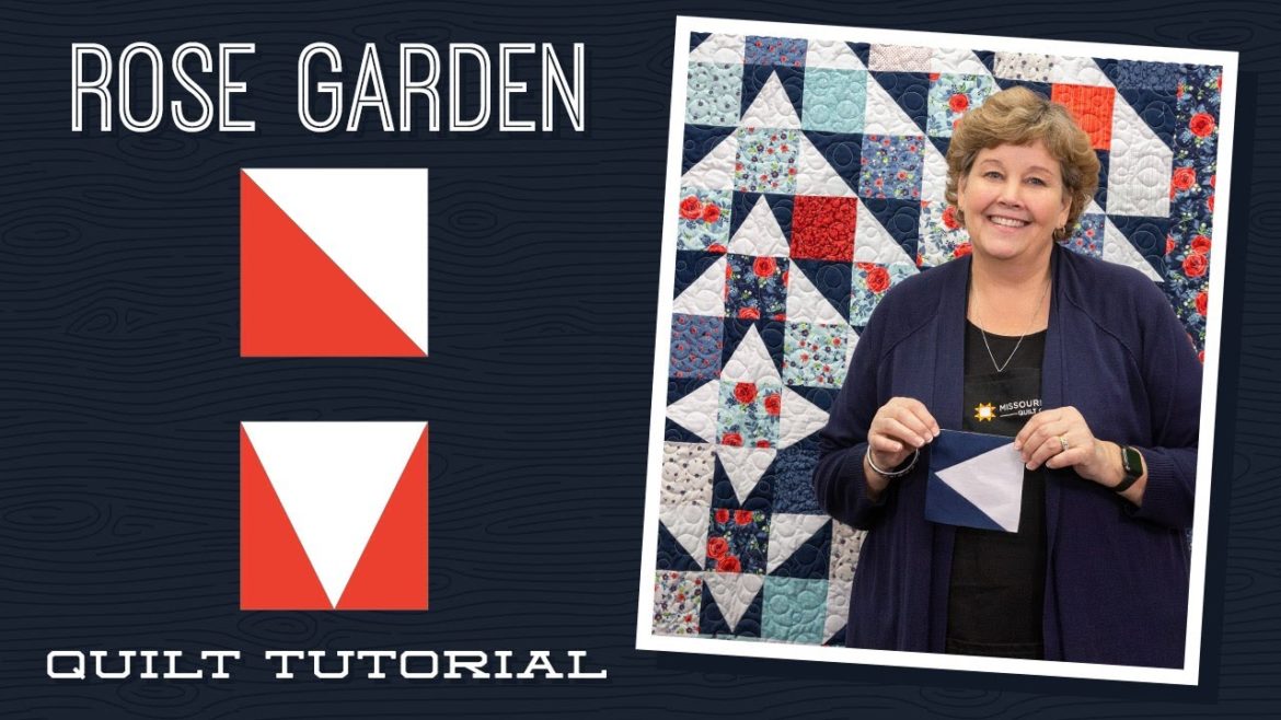 Make a “Rose Garden” Quilt with Jenny Doan of Missouri Star Quilt Co (Video Tutorial) Make a "Rose Garden" Quilt with Jenny Doan of Missouri Star Quilt Co (Video Tutorial)