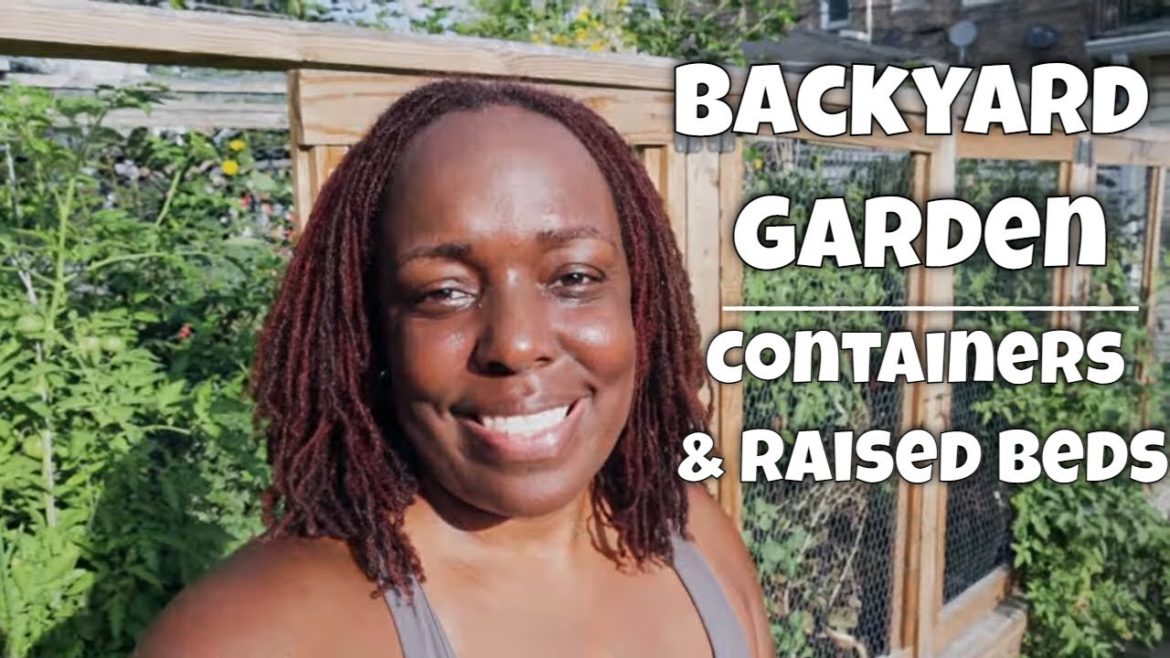 Backyard Garden in August | Containers & Raised Beds