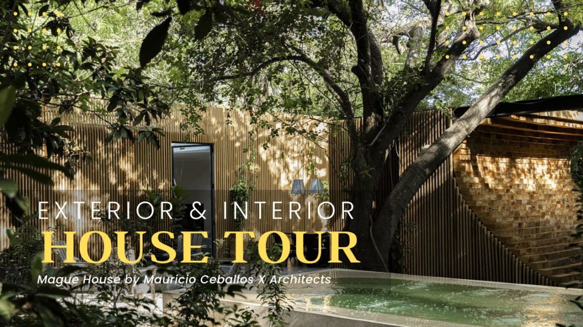 Mague House – Home Design Of Natural And Local Materials Arranged Among The Existing Trees Mague House - Home Design Of Natural And Local Materials Arranged Among The Existing Trees