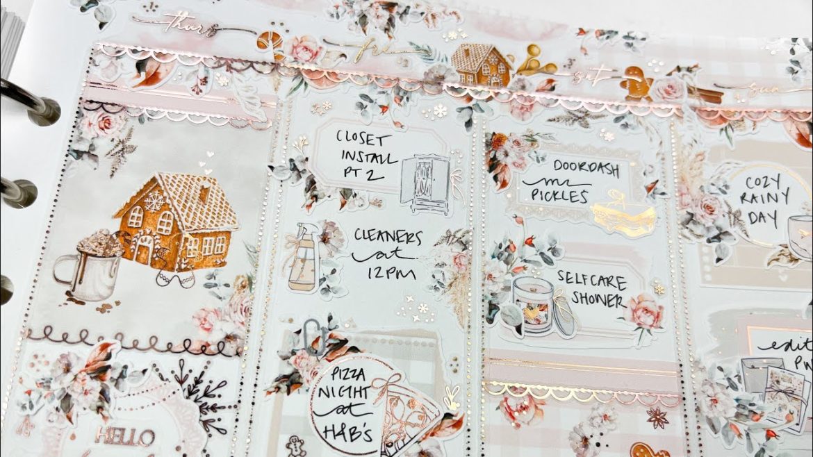 Christmas Plan with Me - "Gingerbread" ft Miss + Meow!