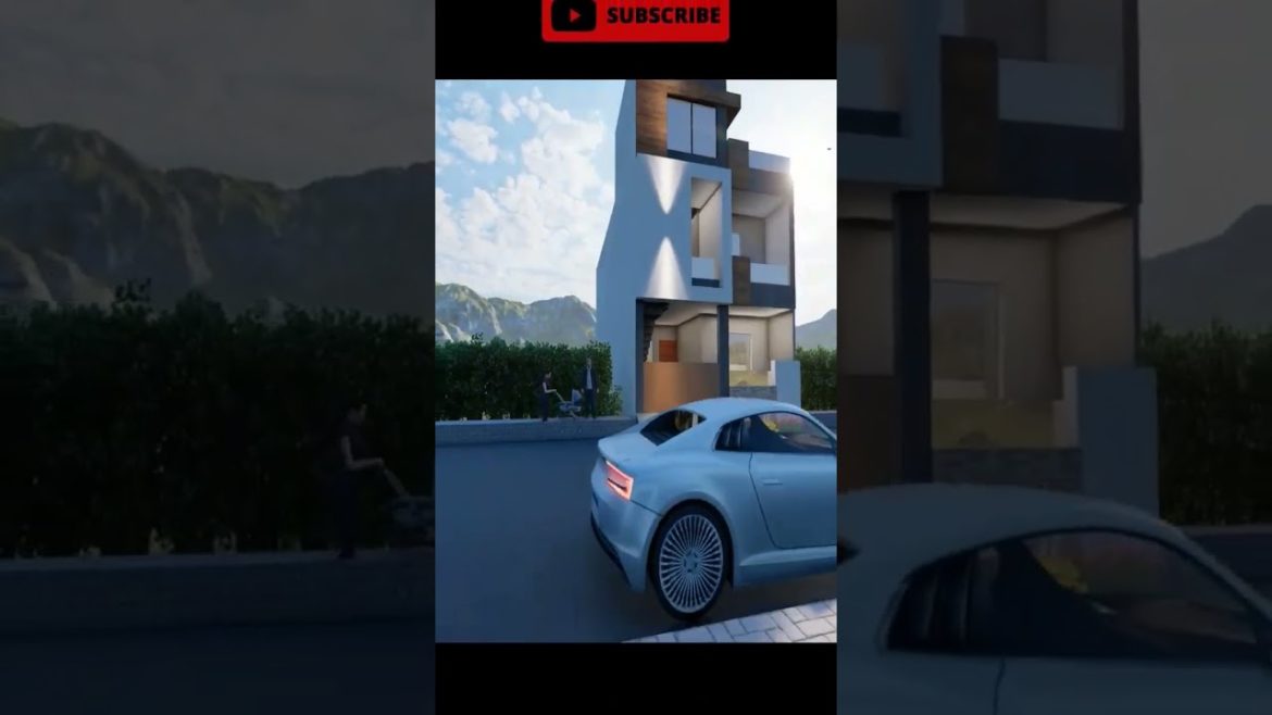 elevation design | 1500 sqft house design | #shorts #viral #youtubeshorts #ytshorts #viralshorts