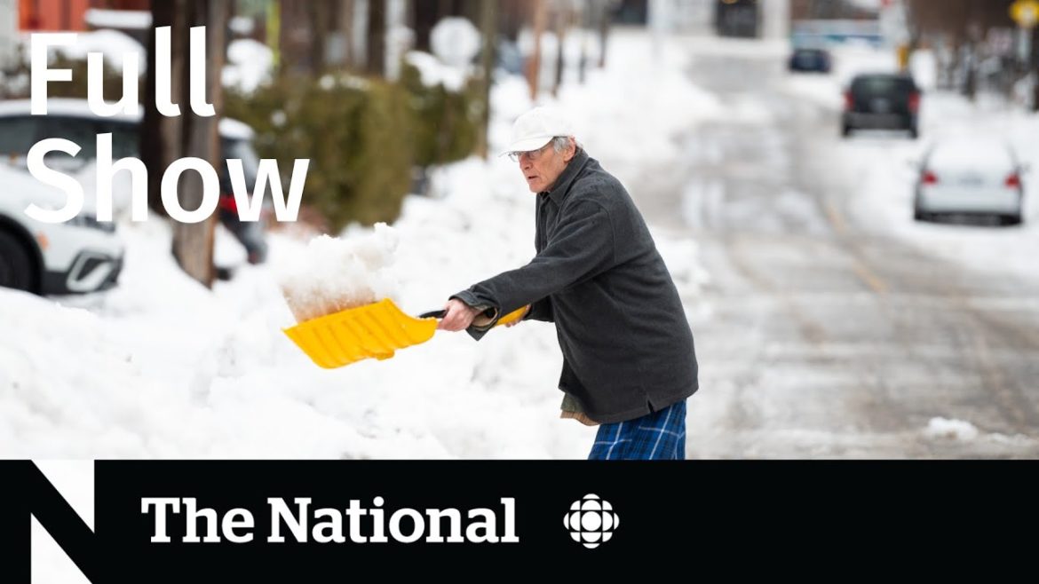CBC News: The National | Winter wreaks havoc ahead of holidays
