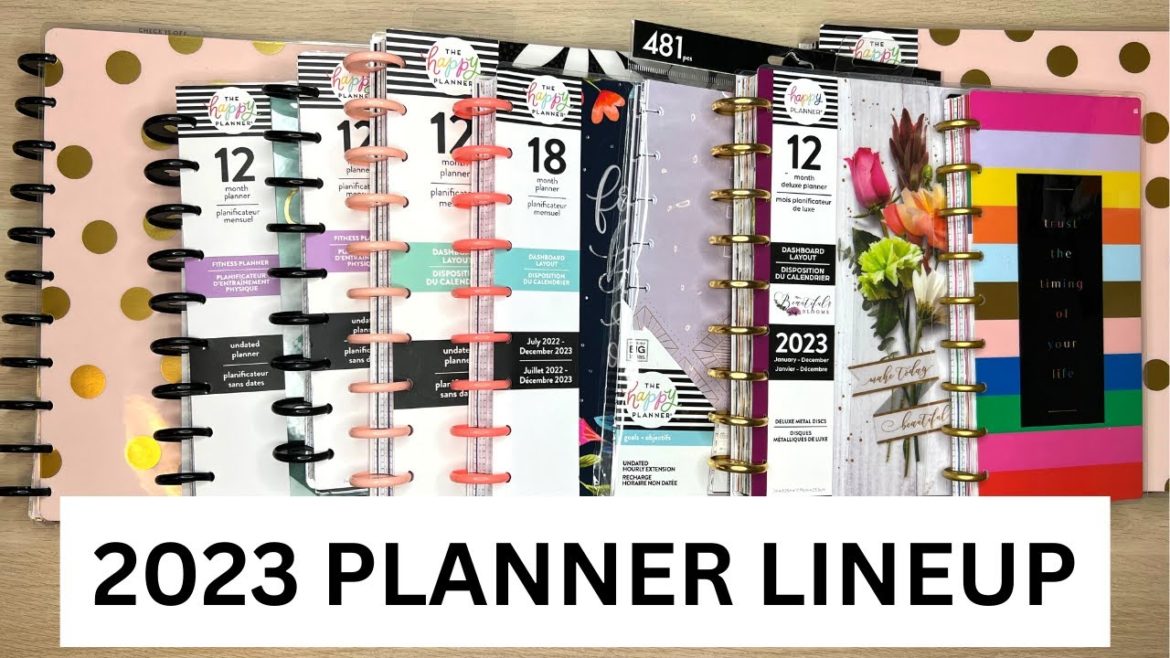 2023 PLANNER LINEUP | HAPPY PLANNER | HAPPY PLANNER PICKS