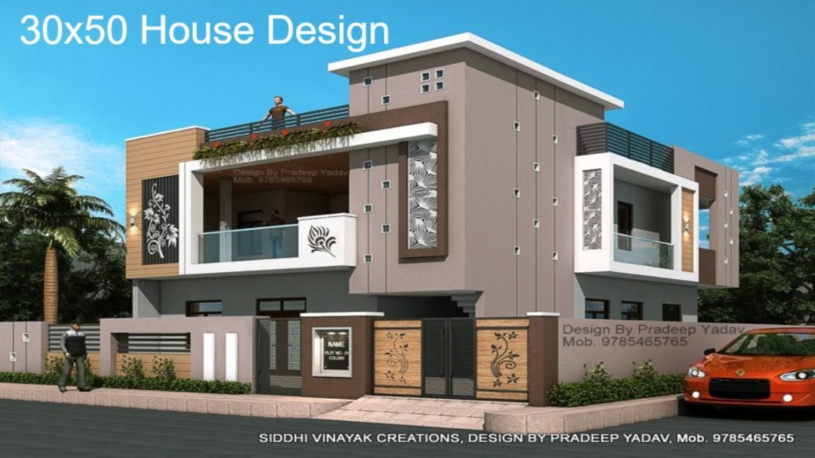 30x50 House Design / Modern House design /30x50 duplex house design/ Shorts