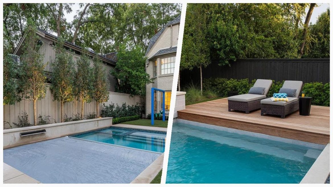75 Green Backyard Pool Design Ideas You'll Love ⭐️