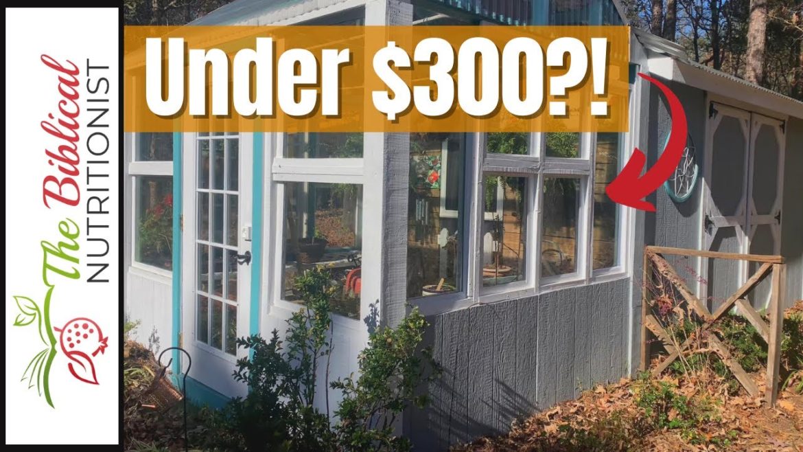 My DIY Small Greenhouse Build - Cost, Materials & More