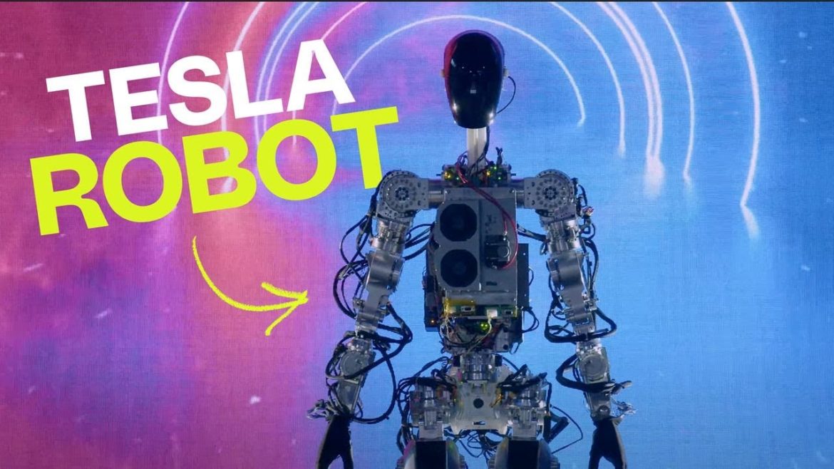 Elon Musk reveals a humanoid robot at Tesla AI Day 2022