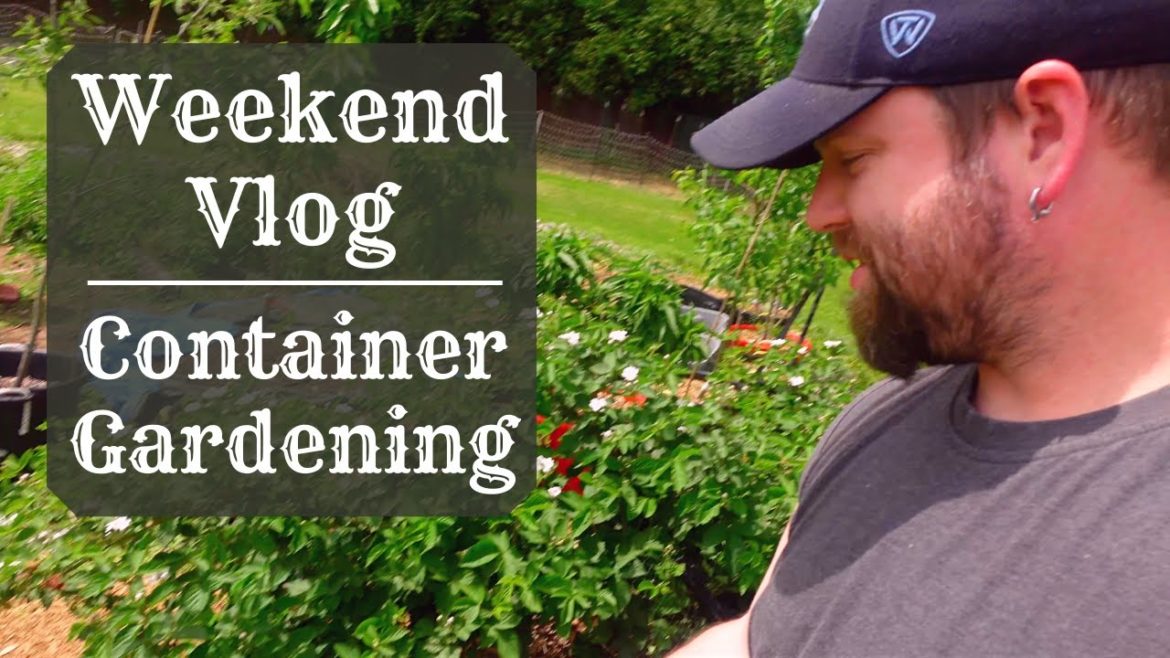 Weekend VLOG | Container Gardening | Preparing The In-Ground Garden | Tomatoes In A Greenstalk