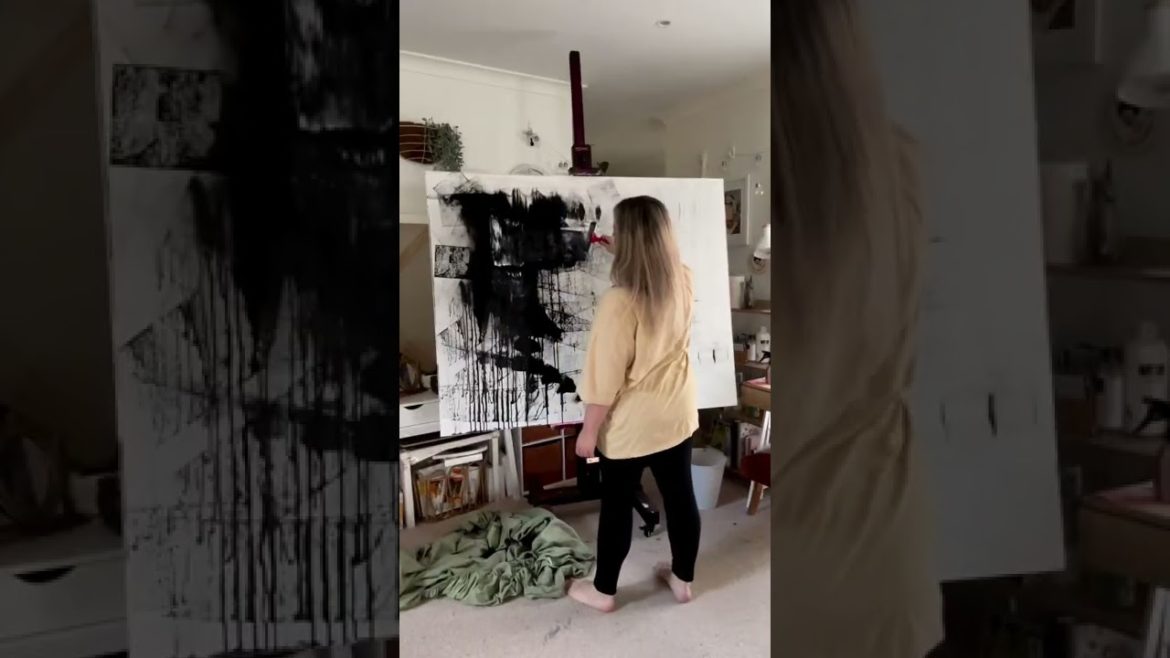 PAINT WITH ME LAYER 1MANY more layers to come! #workinprogress Fun fact  my leggings are inside out PAINT WITH ME LAYER 1MANY more layers to come! #workinprogress Fun fact  my leggings are inside out