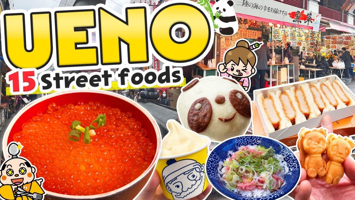 Ueno Tokyo Street Food Tour / Ameyoko Market / Japan Travel Vlog Ueno Tokyo Street Food Tour / Ameyoko Market / Japan Travel Vlog