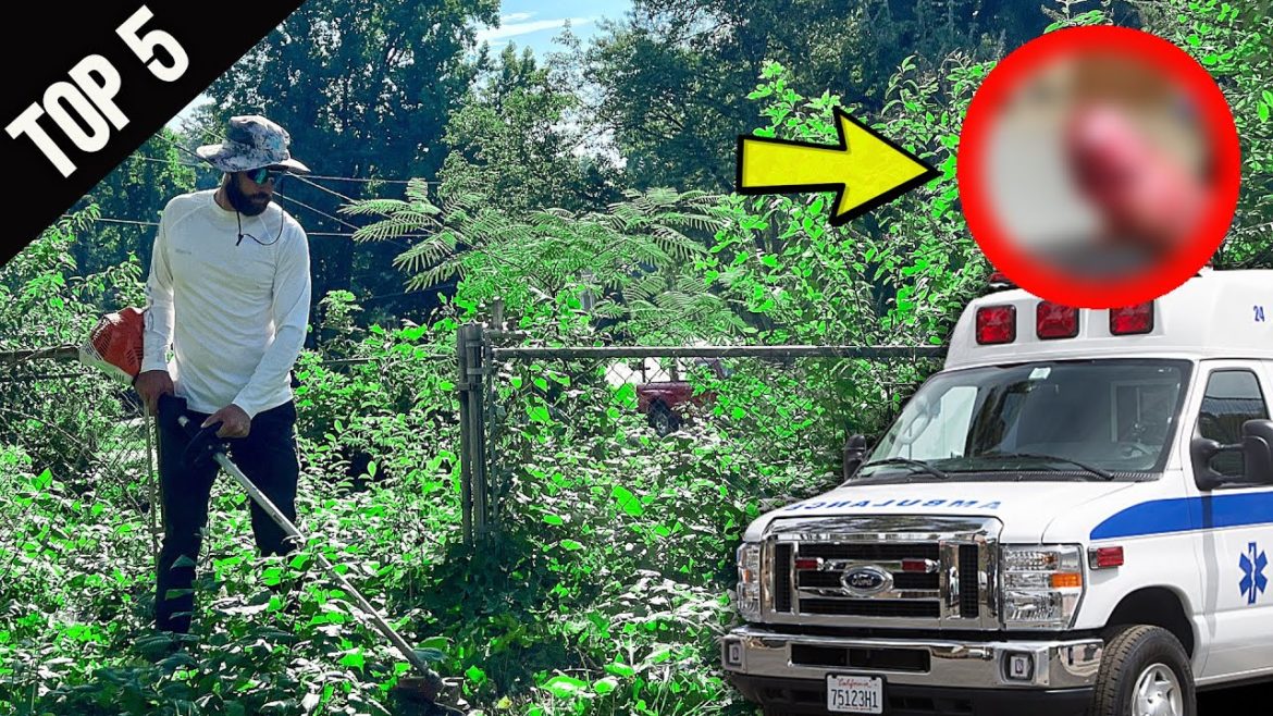 Top 5 CRAZIEST Yard Makeovers of 2022 (The Last One Went HORRIBLY Wrong! 🚑😬)