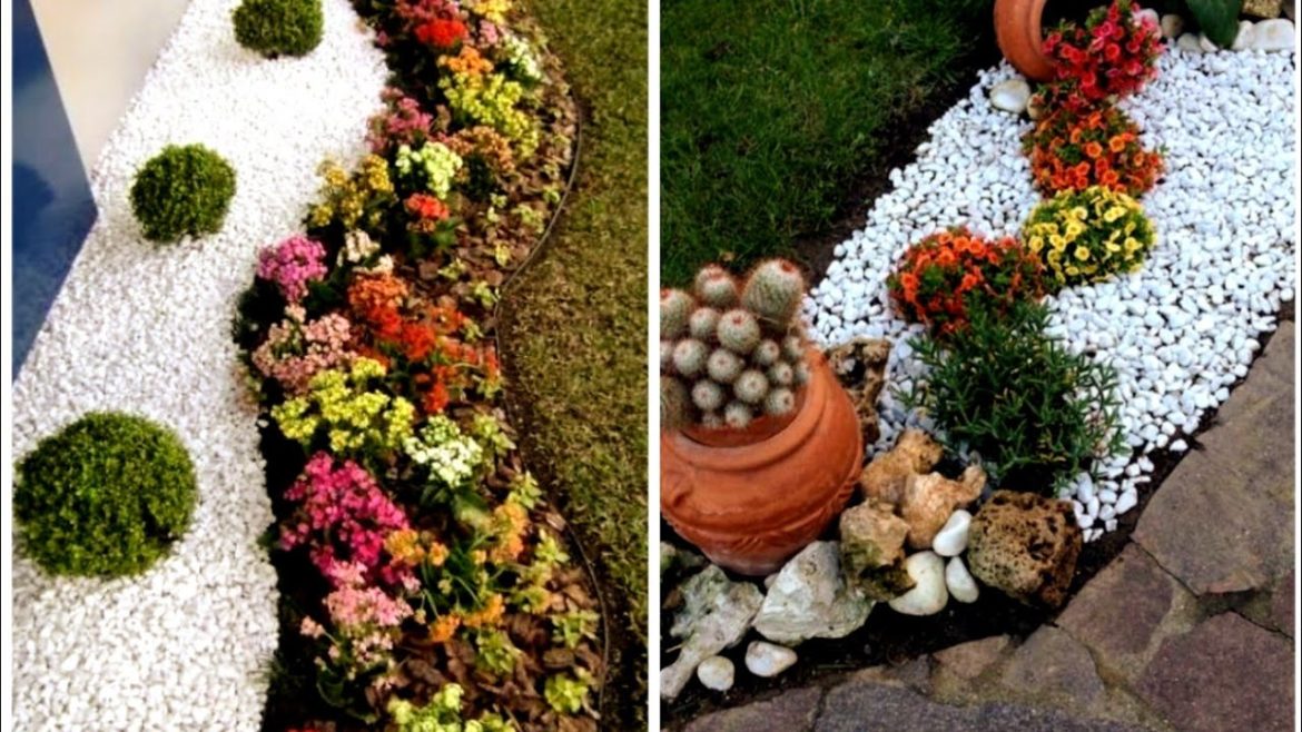 Glamorous and outclass front yard landscape decoration ideas and organization | Home exterior ideas