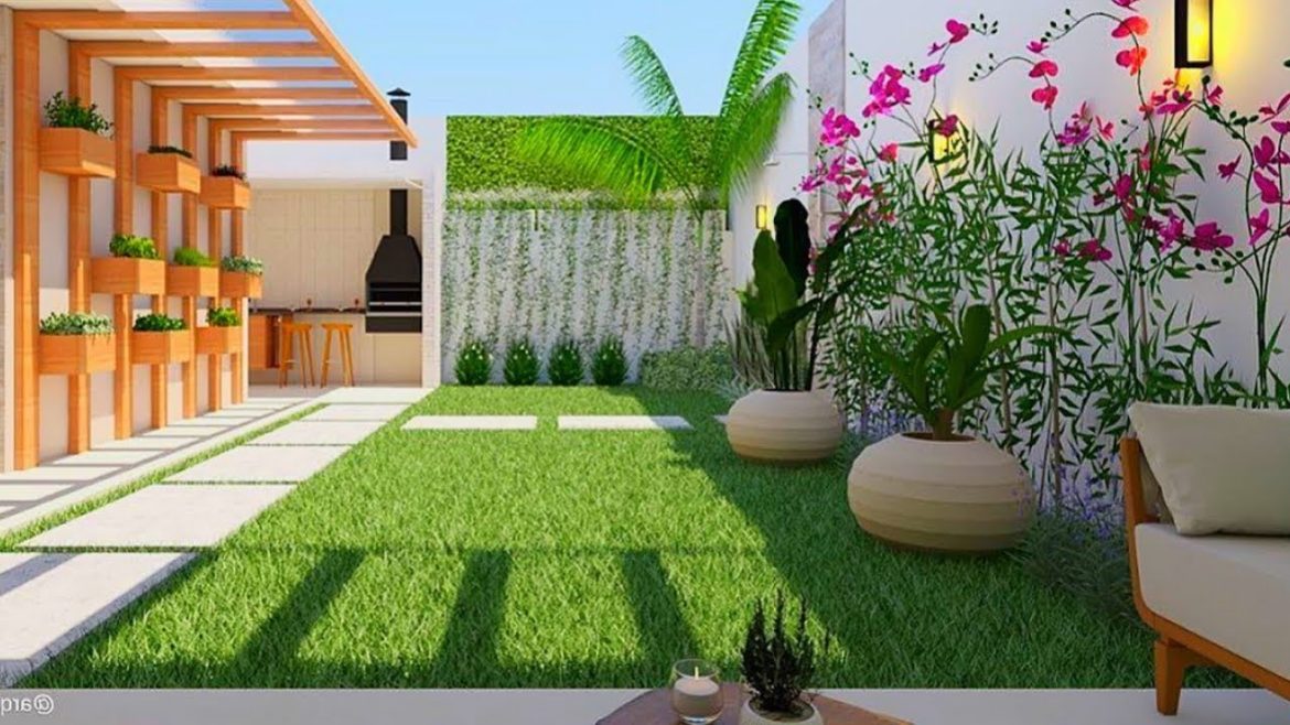100 Backyard Patio Design Ideas 2023 Rooftop Garden Landscaping ideas House Exterior Terrace Pergola