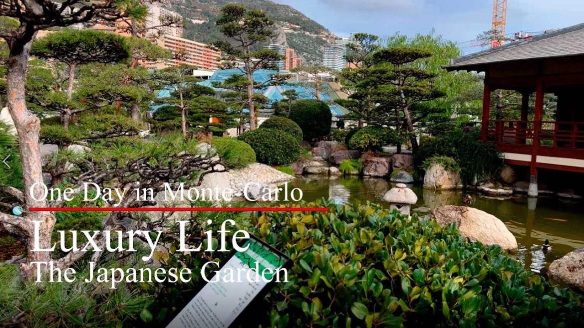 One Day in Monte-Carlo | The Japanese Garden | Avenue Princesse Grace | Zen | Prince Rainier III