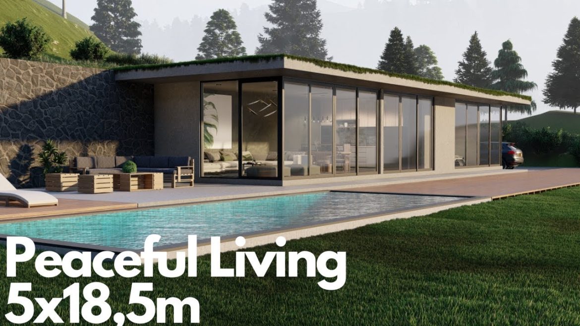 Small House Design idea with AMAZING VIEW!