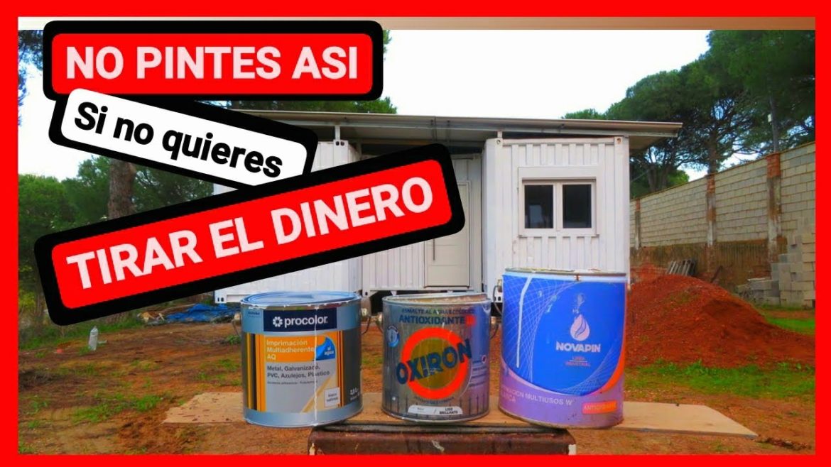 ♥️ PINTAR CASA CONTAINER. No tires el dinero si pintas con PISTOLA DE AIRLESS wagner 250m. fácil. ♥️ PINTAR CASA CONTAINER. No tires el dinero si pintas con PISTOLA DE AIRLESS wagner 250m. fácil.