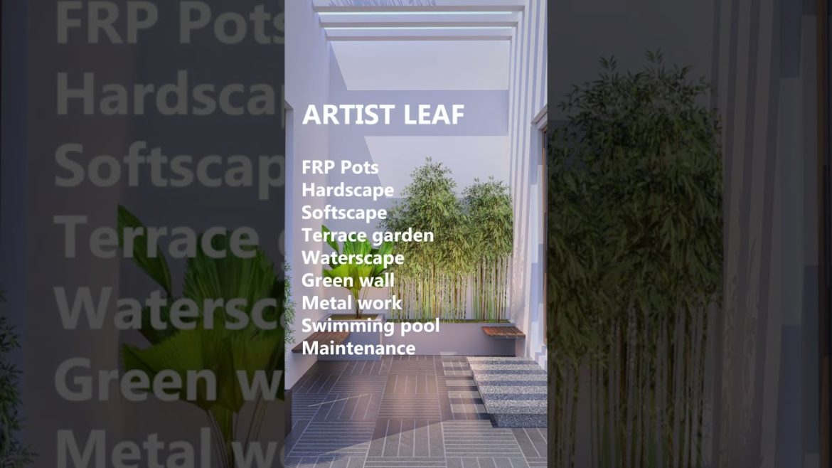 Small Garden Ideas #shorts #landscaping  #artistleaf