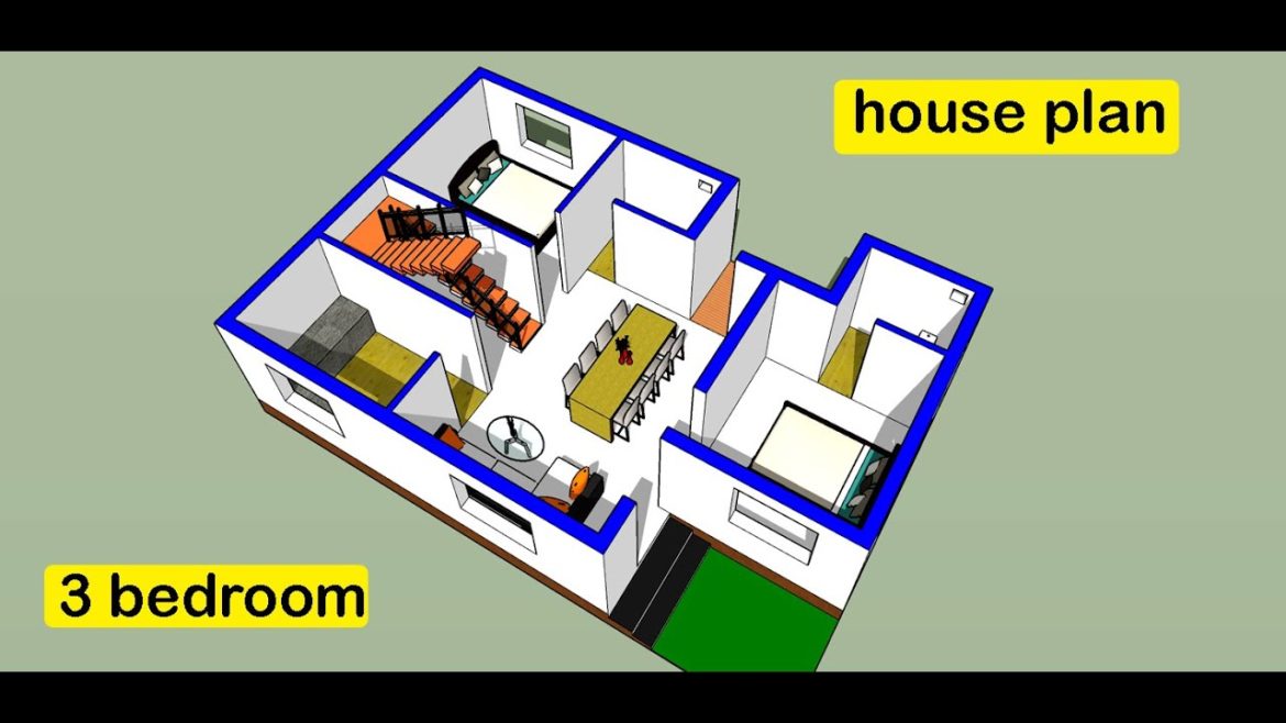 best 3d with 2 bedroom house plan II 2 bedroom floor plans II 2 kamra ghar ka 3d naksha design best 3d with 2 bedroom house plan II 2 bedroom floor plans II 2 kamra ghar ka 3d naksha design