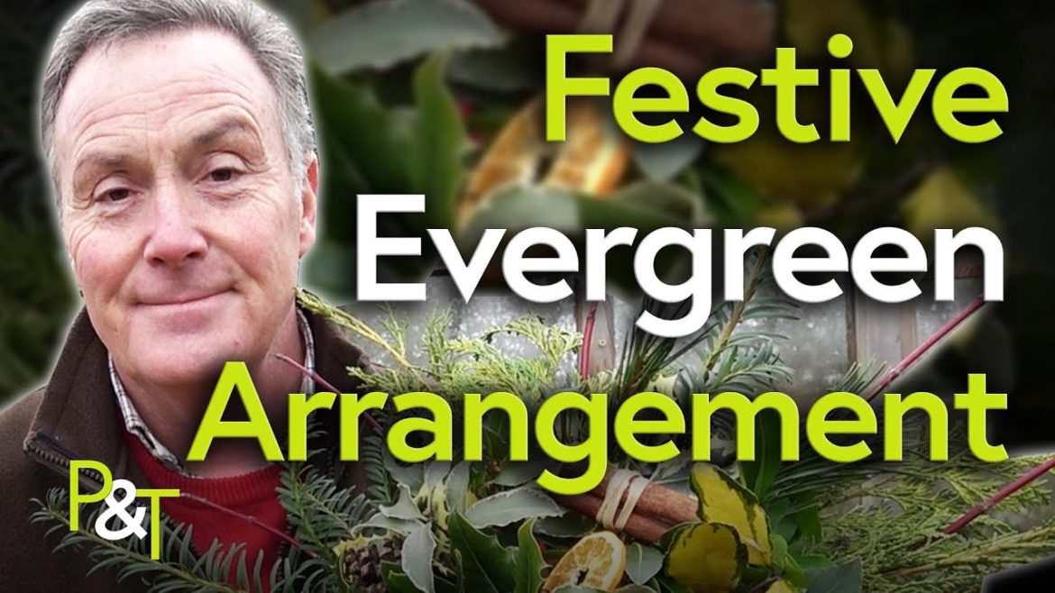 How to Make a Festive Arrangement From Garden Clippings - Pots & Trowels