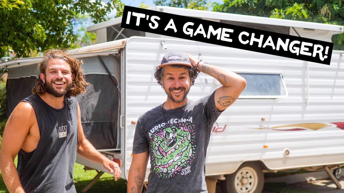 I surprised my brother with a pimped out RV! CHRISTMAS in AUSTRALIA