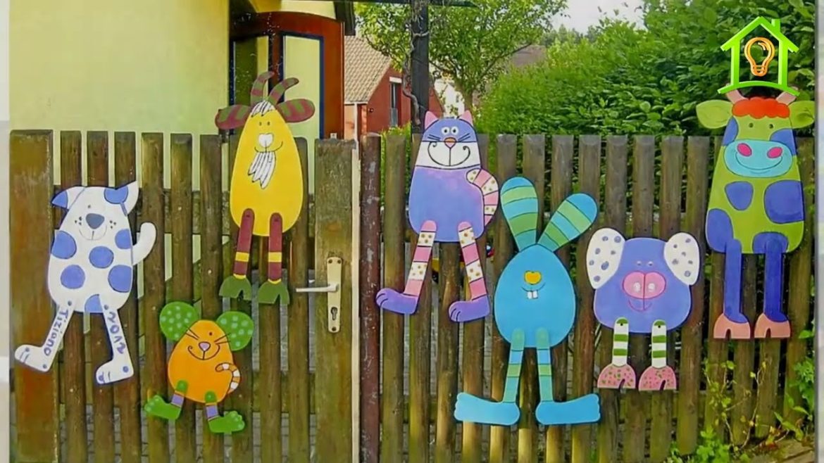 Ideas Beautiful Garden Fence l DIY Garden Fences Decoration for front yards and backyard