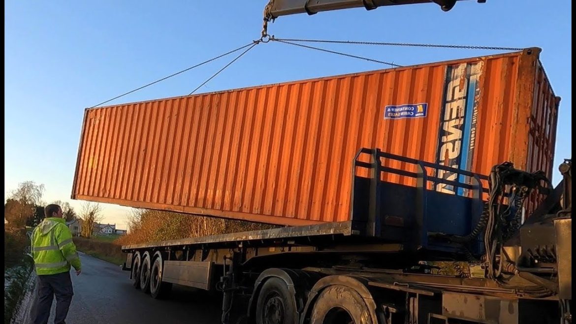 Buying a 40 ft SHIPPING CONTAINER for my yard.