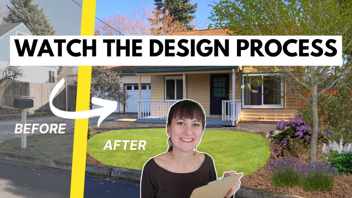 Front Yard Landscape Design Demonstration 🪴 Watch me design a reduced lawn front yard! Front Yard Landscape Design Demonstration 🪴 Watch me design a reduced lawn front yard!