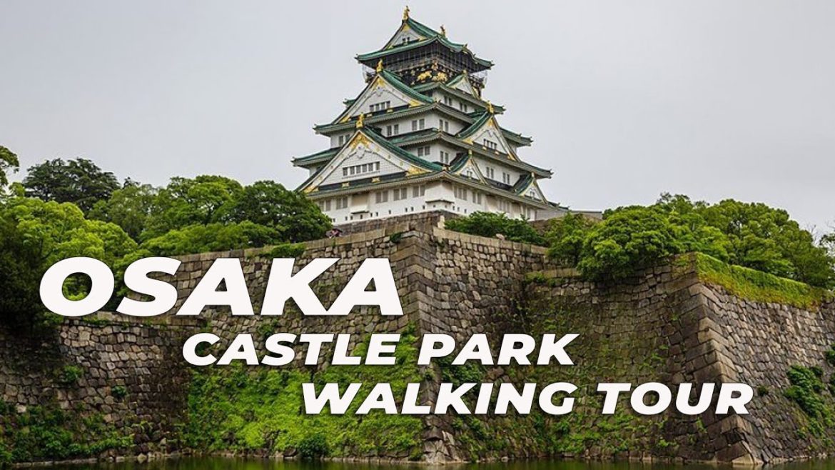 Osaka, Japan - Castle Park (大阪) - Full tour