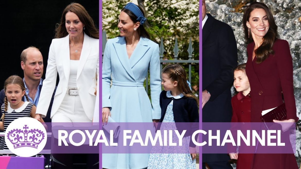 Kate's Mini-Me: Is Princess Charlotte Copying Mum's Style? 🥺 Kate's Mini-Me: Is Princess Charlotte Copying Mum's Style? 🥺