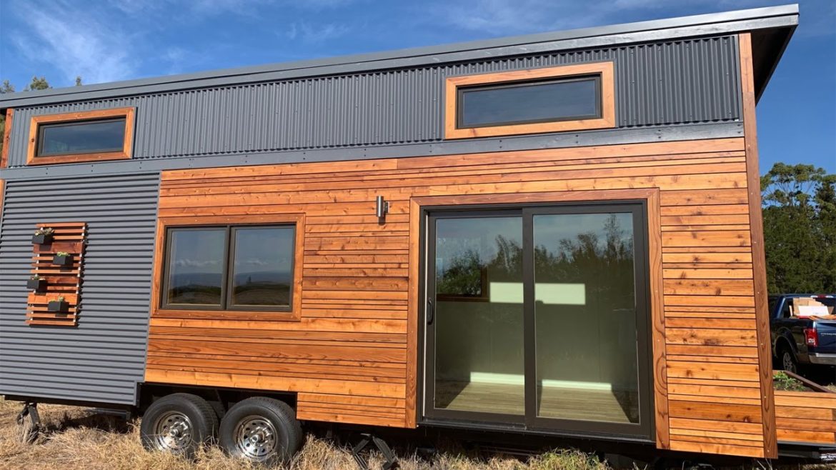 Gorgeous The 24' Tiny House on Wheels For Sale | Viet Anh Design Home