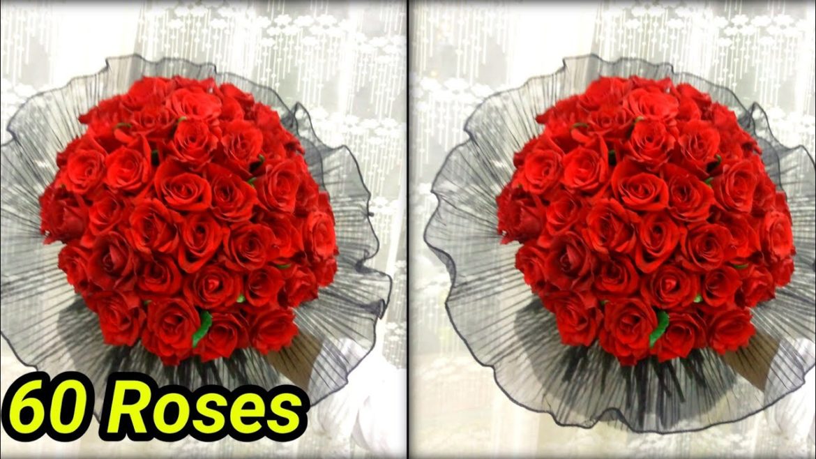 Flower Arrangement Tutorial | Big Red Rose Bouquet | How To Arrange Flowers Bouquet | Floral Design Flower Arrangement Tutorial | Big Red Rose Bouquet | How To Arrange Flowers Bouquet | Floral Design