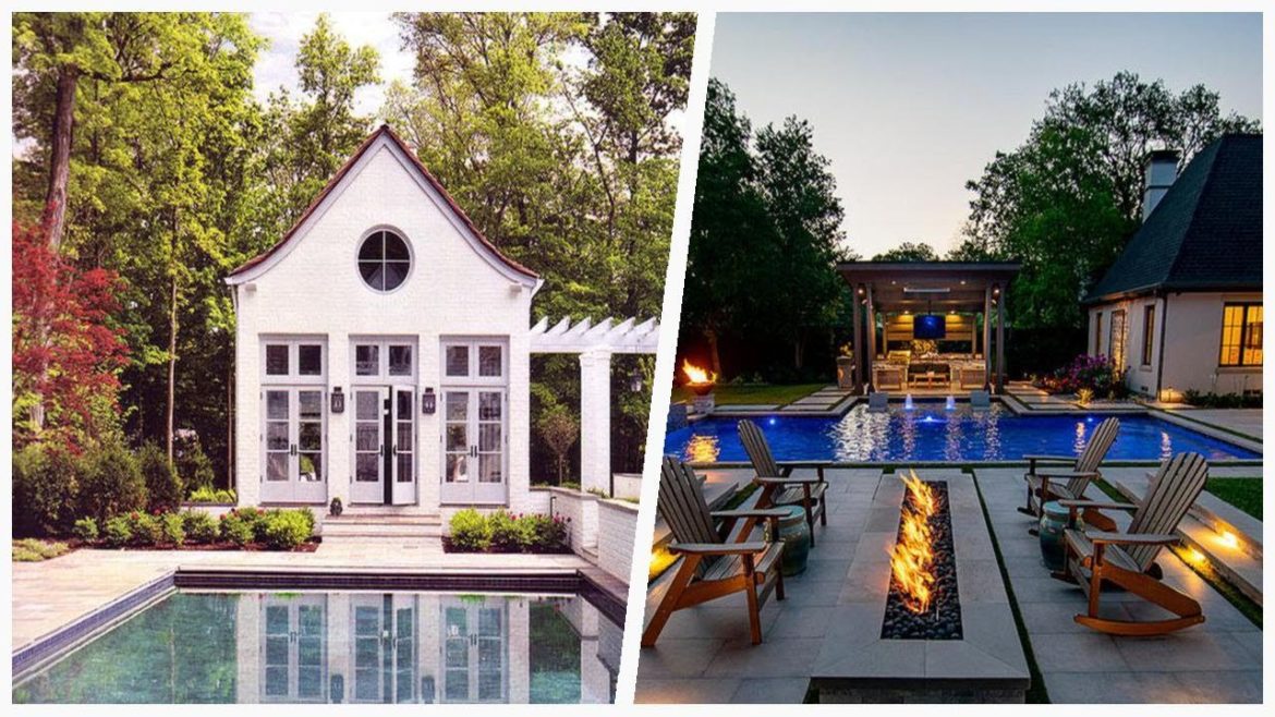 75 Beautiful Premium Backyard Pool Design Ideas #�1834 �