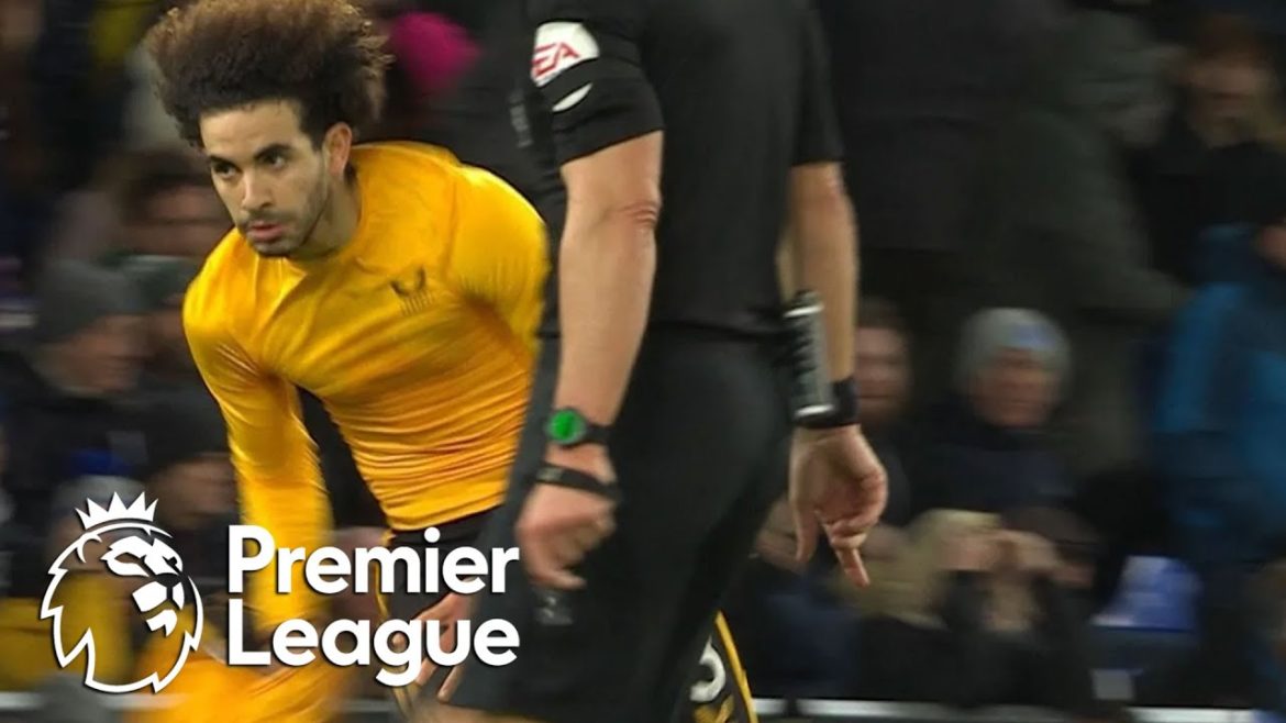 Rayan Ait-Nouri steals late Wolves winner against Everton | Premier League | NBC Sports Rayan Ait-Nouri steals late Wolves winner against Everton | Premier League | NBC Sports