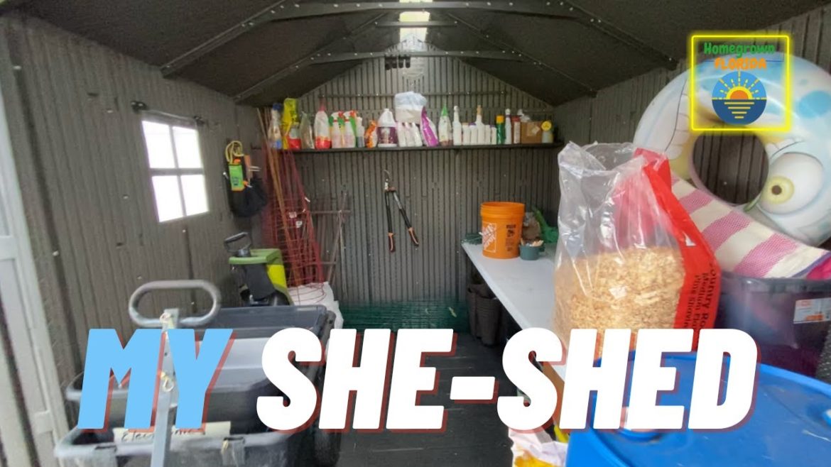 GARDEN SHED ORGANIZATION TIPS TO MAKE PLANTING EASIER