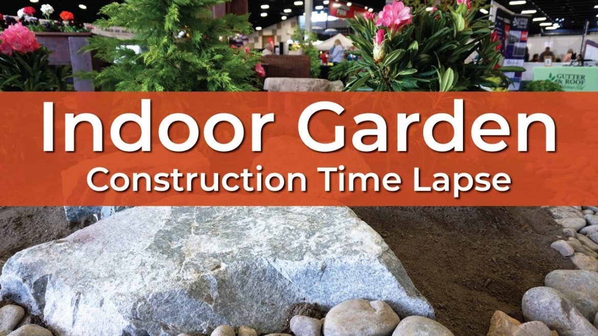 Indoor Garden Landscape Display | Construction Time Lapse