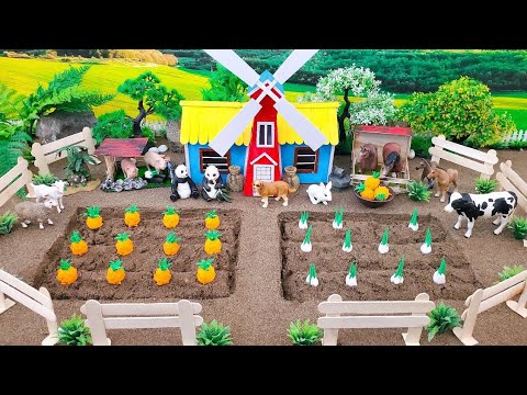 DIY how to make mini Farm Diorama with House for Horse_ Pig – House of Farm – Cattle Farm Garden DIY how to make mini Farm Diorama with House for Horse_ Pig - House of Farm - Cattle Farm Garden