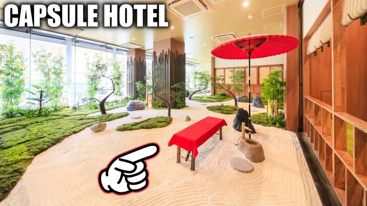 Japanese Garden CAPSULE HOTEL Experience 🗻🇯🇵 Ueno, Tokyo, Japan 🐼🗼 上野ステーションホステルオリエンタル  東京 日本 カプセルホテル