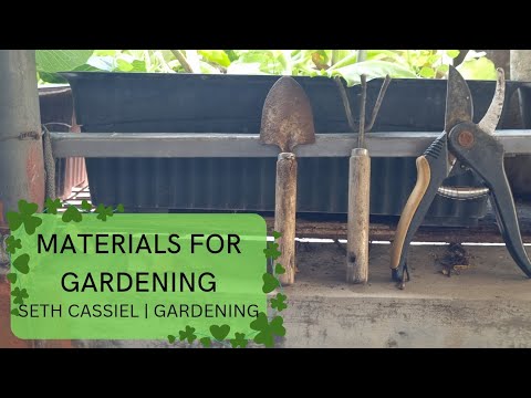 MATERIALS You will need to start a GARDEN | Urban Gardening MATERIALS You will need to start a GARDEN | Urban Gardening