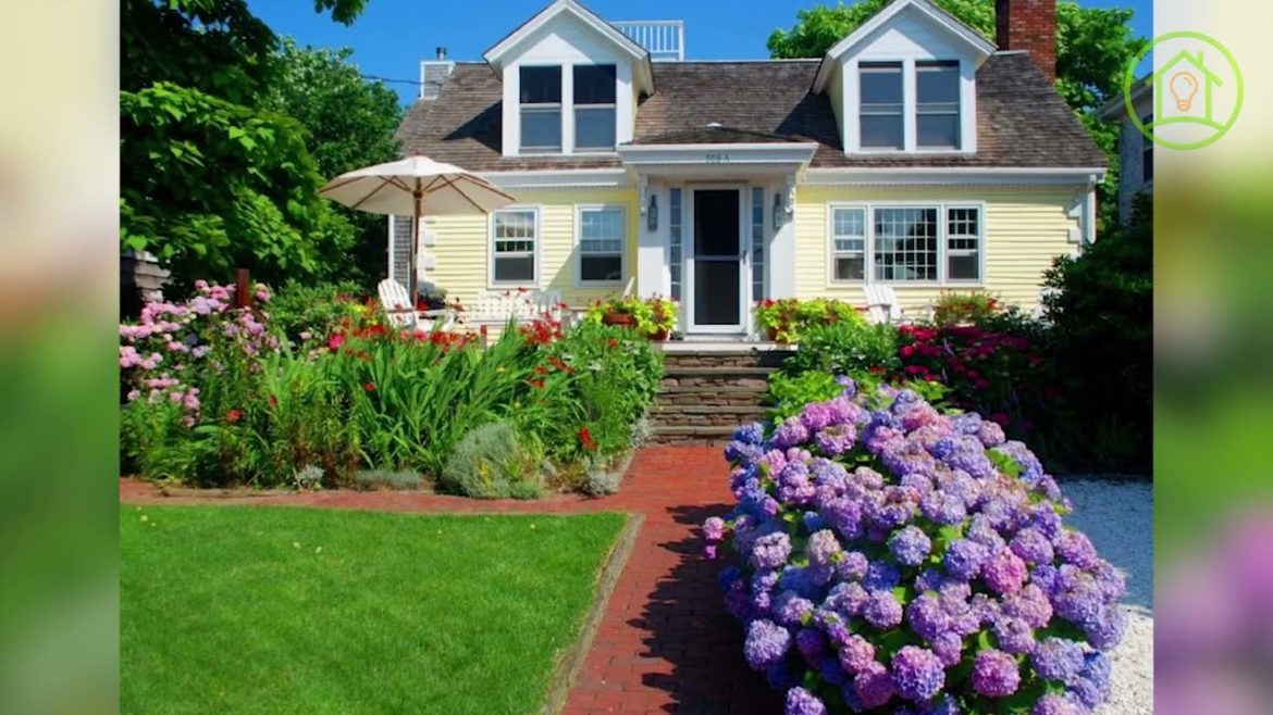 Lawn decoration Ideas | Modern Front yard Landscape Design Ideas